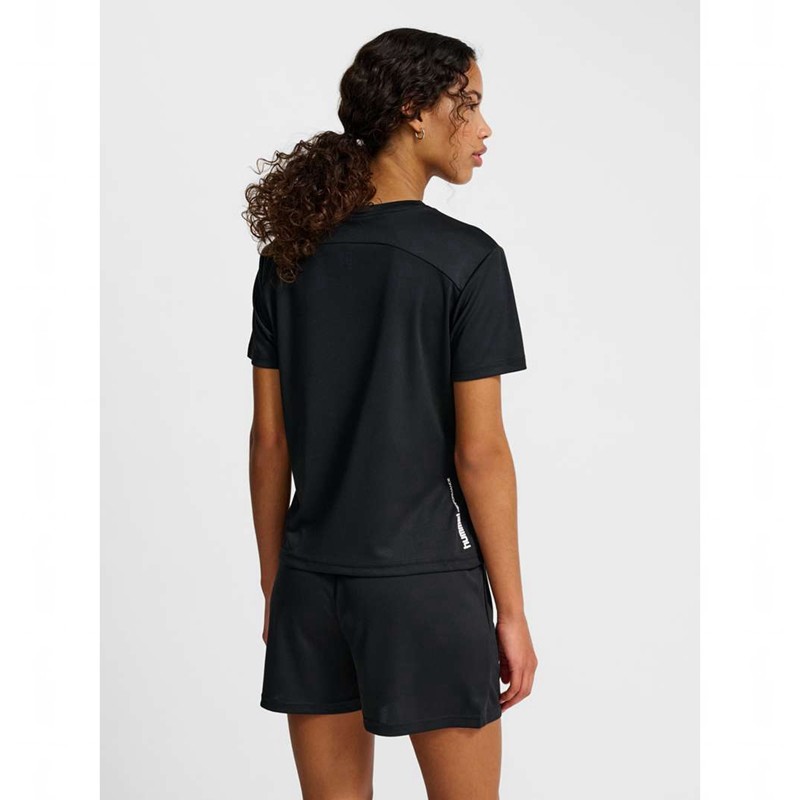 Dámské Tričko Hummel Pulse Training W S/S Černé | 389183-107