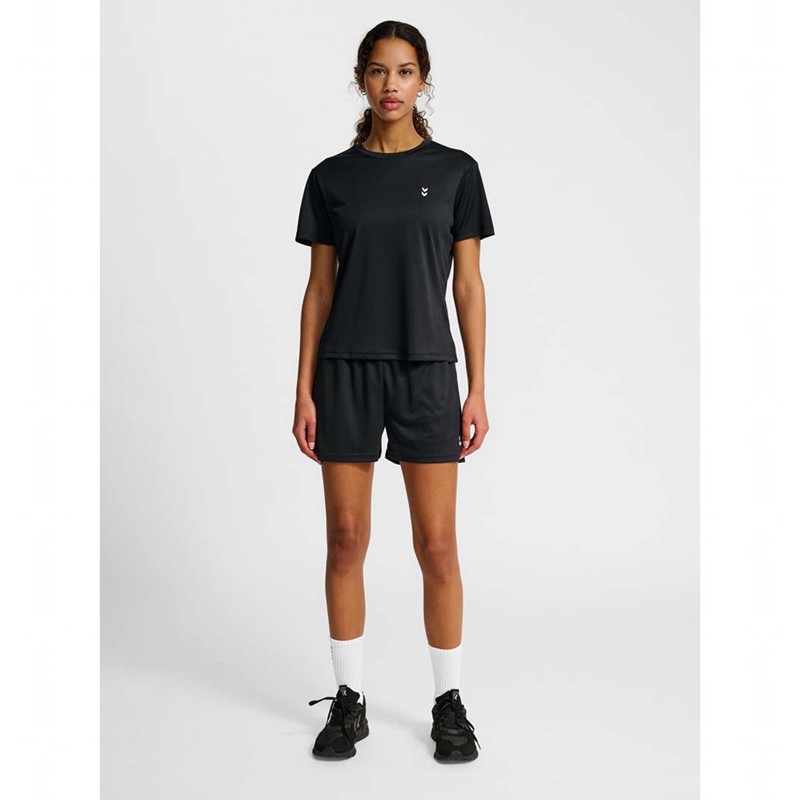 Dámské Tričko Hummel Pulse Training W S/S Černé | 389183-107