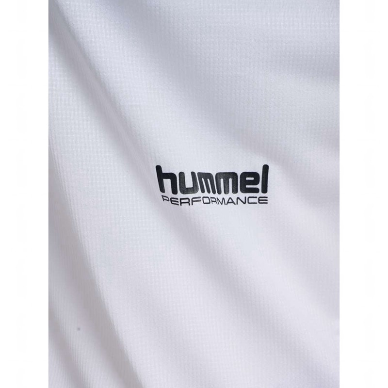 Dámské Tričko Hummel Pulse Workout W L/S Bílé | 860188-433
