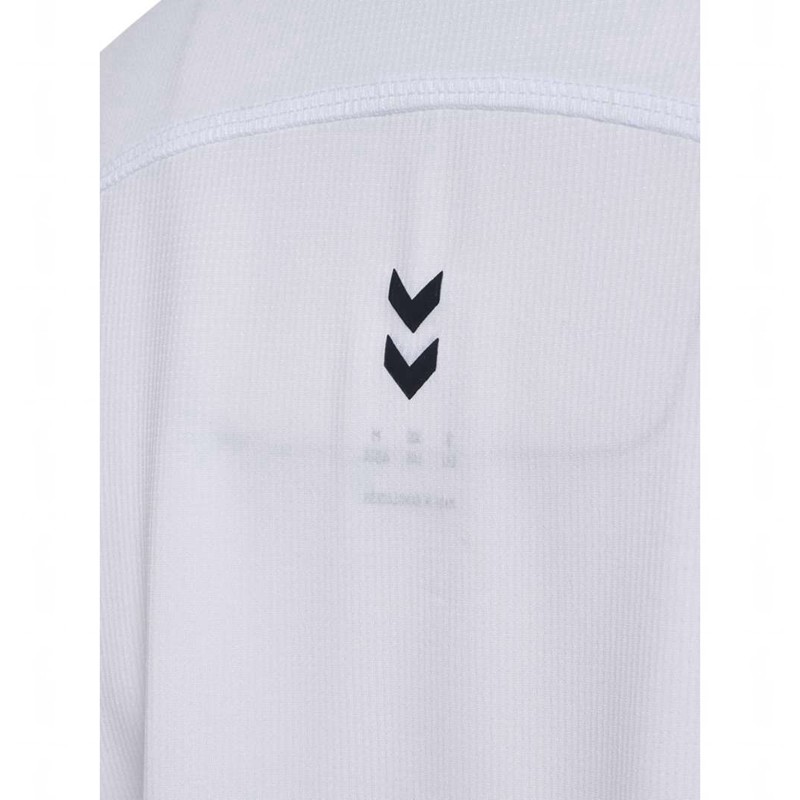 Dámské Tričko Hummel Pulse Workout W L/S Bílé | 860188-433