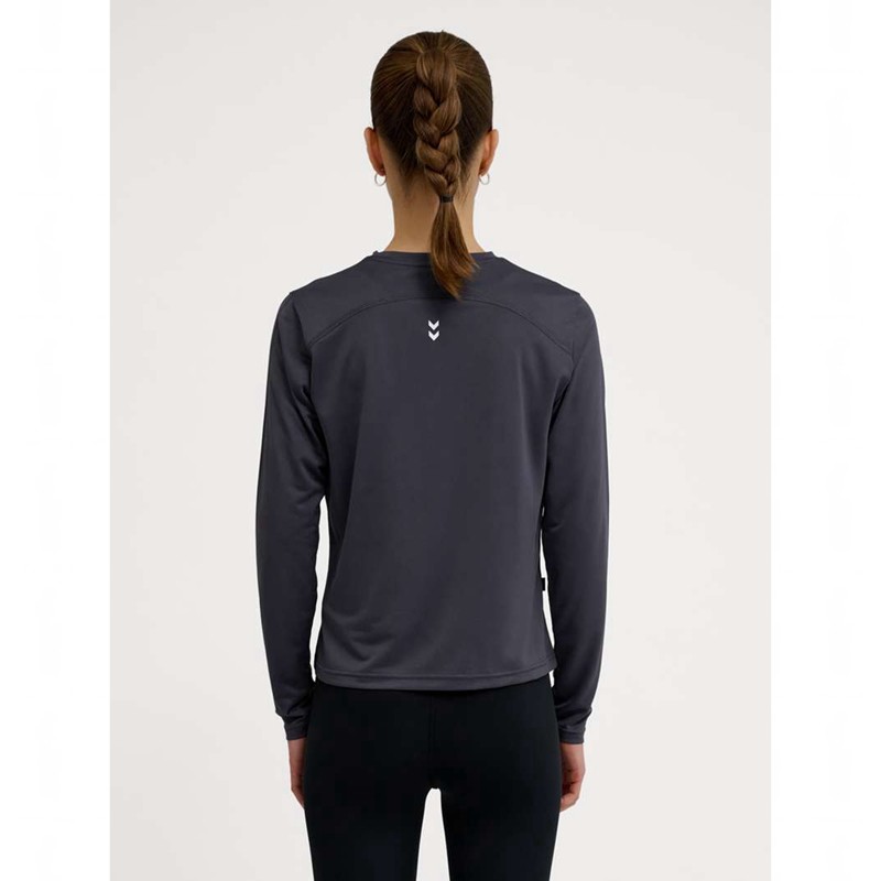 Dámské Tričko Hummel Pulse Workout W L/S Černé | 630718-253