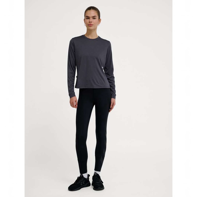 Dámské Tričko Hummel Pulse Workout W L/S Černé | 630718-253