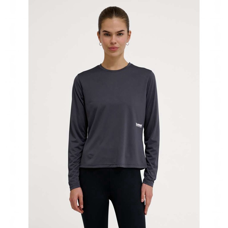 Dámské Tričko Hummel Pulse Workout W L/S Černé | 630718-253