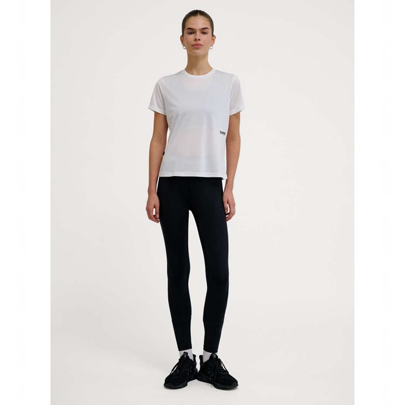 Dámské Tričko Hummel Pulse Workout W S/S Bílé | 438114-573
