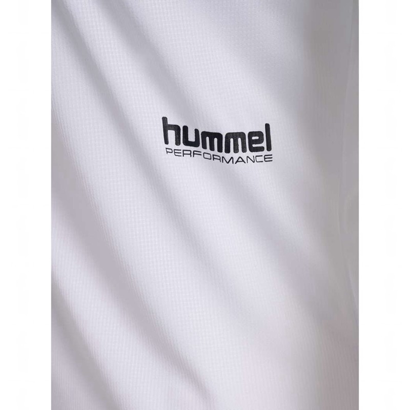 Dámské Tričko Hummel Pulse Workout W S/S Bílé | 438114-573