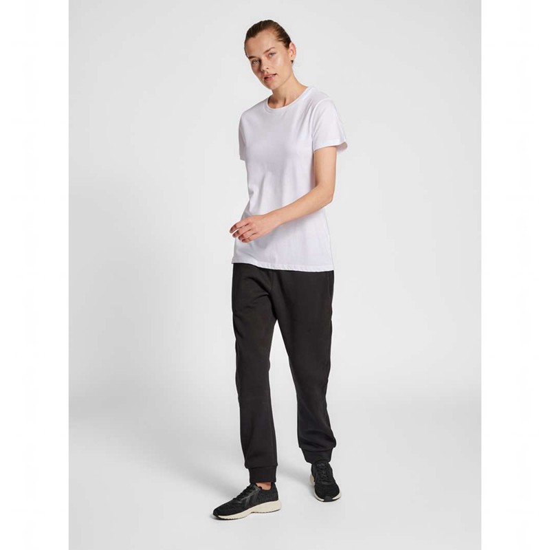 Dámské Tričko Hummel Red Basic S/S Bílé | 045787-277