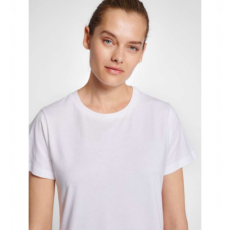 Dámské Tričko Hummel Red Basic S/S Bílé | 045787-277