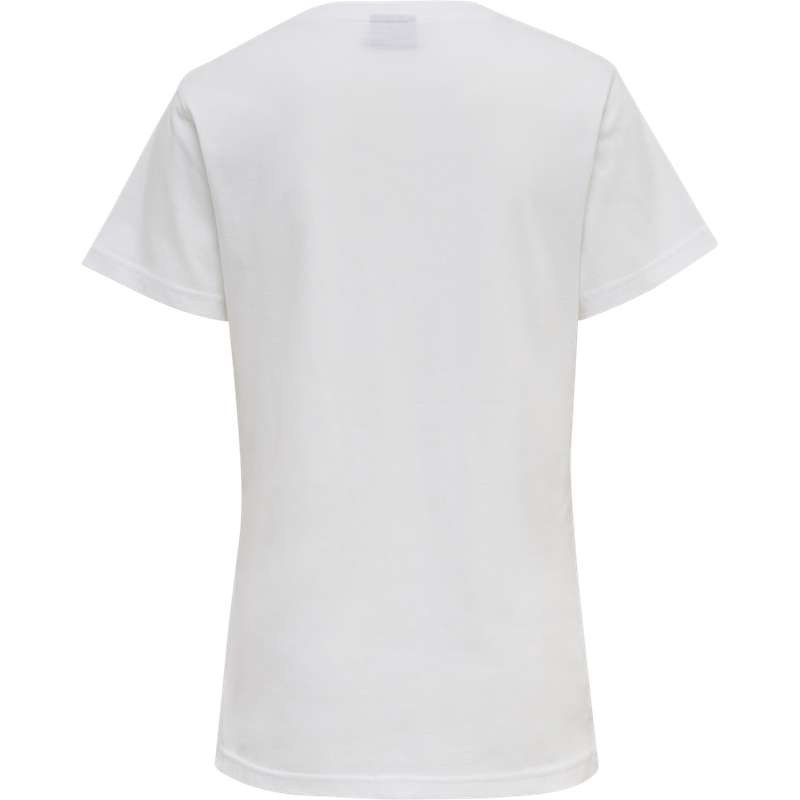 Dámské Tričko Hummel Red Basic S/S Bílé | 045787-277