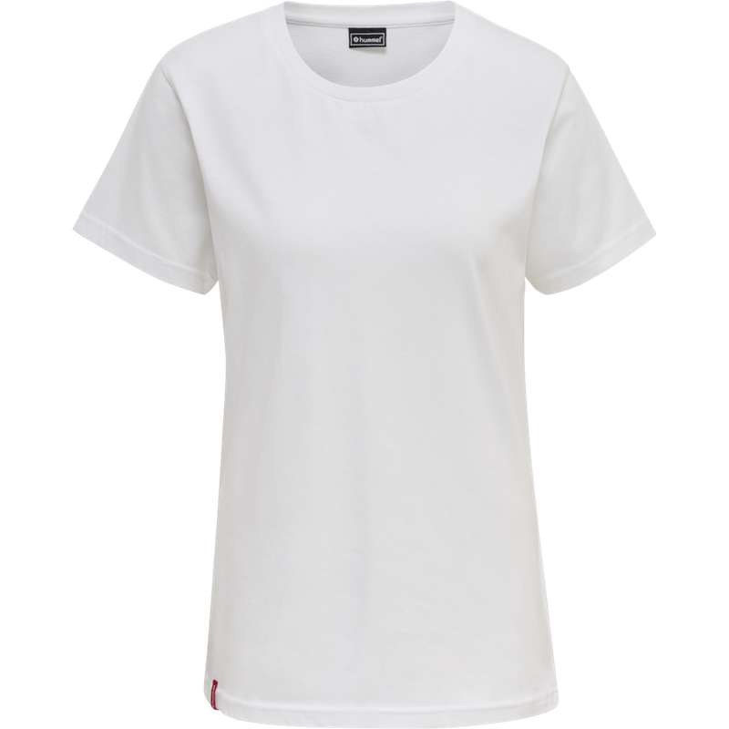Dámské Tričko Hummel Red Basic S/S Bílé | 045787-277