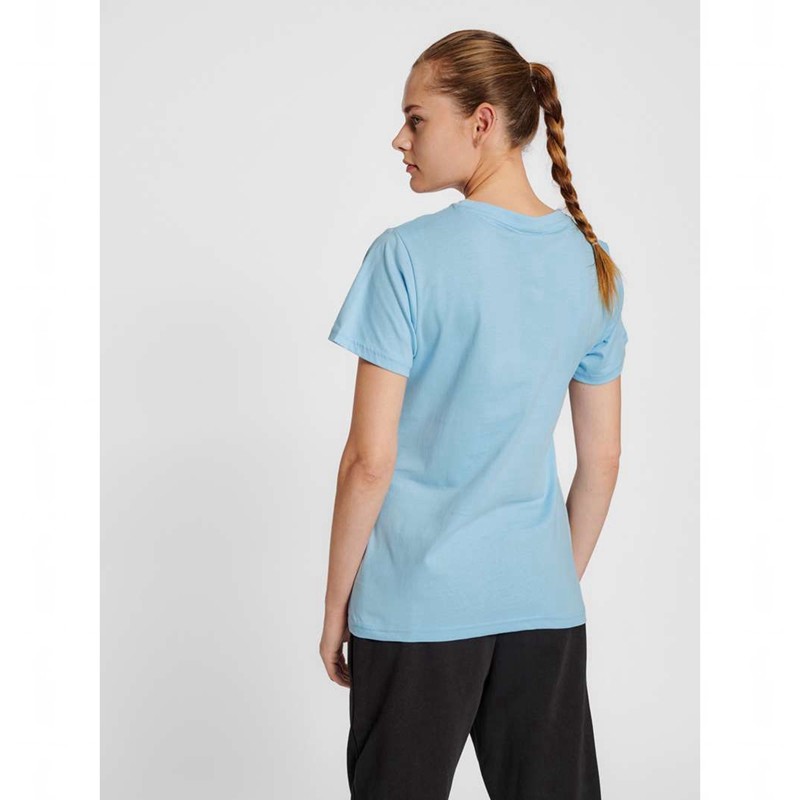 Dámské Tričko Hummel Red Basic S/S Blankyt | 755398-418