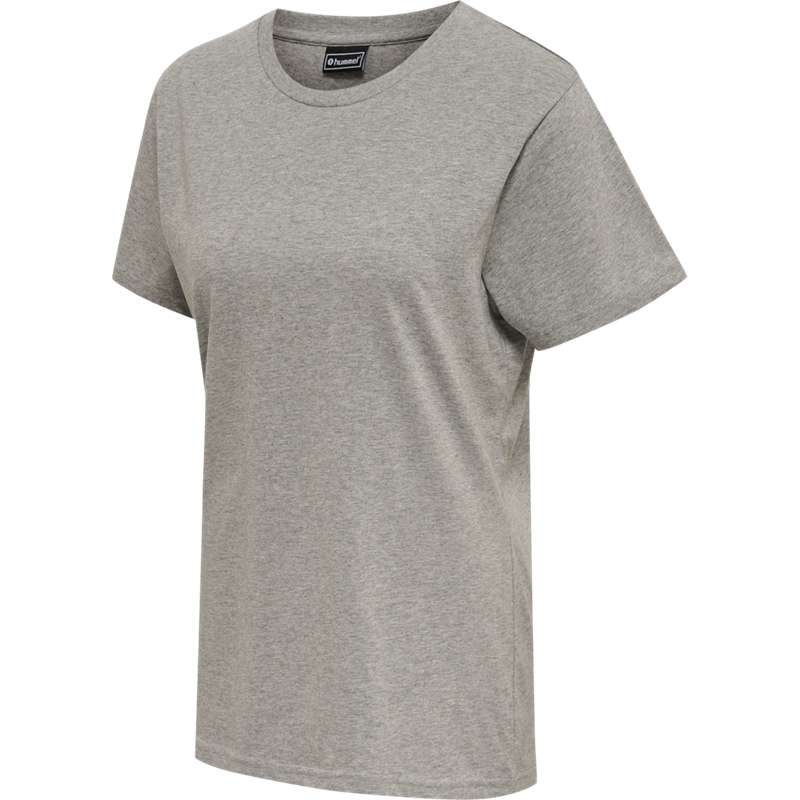 Dámské Tričko Hummel Red Basic S/S Šedé | 133815-942