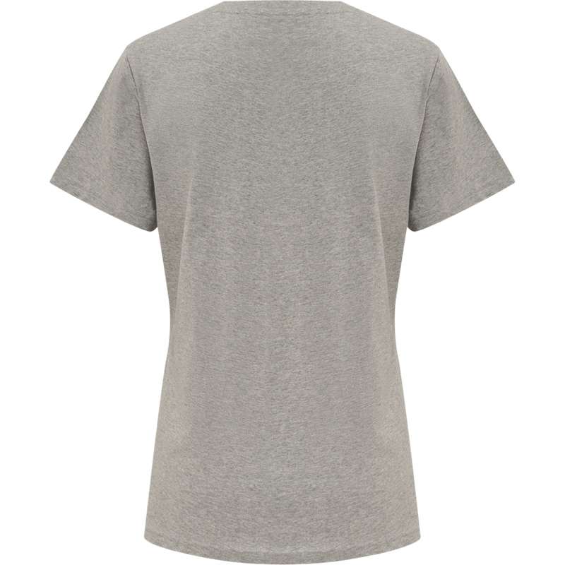 Dámské Tričko Hummel Red Basic S/S Šedé | 133815-942