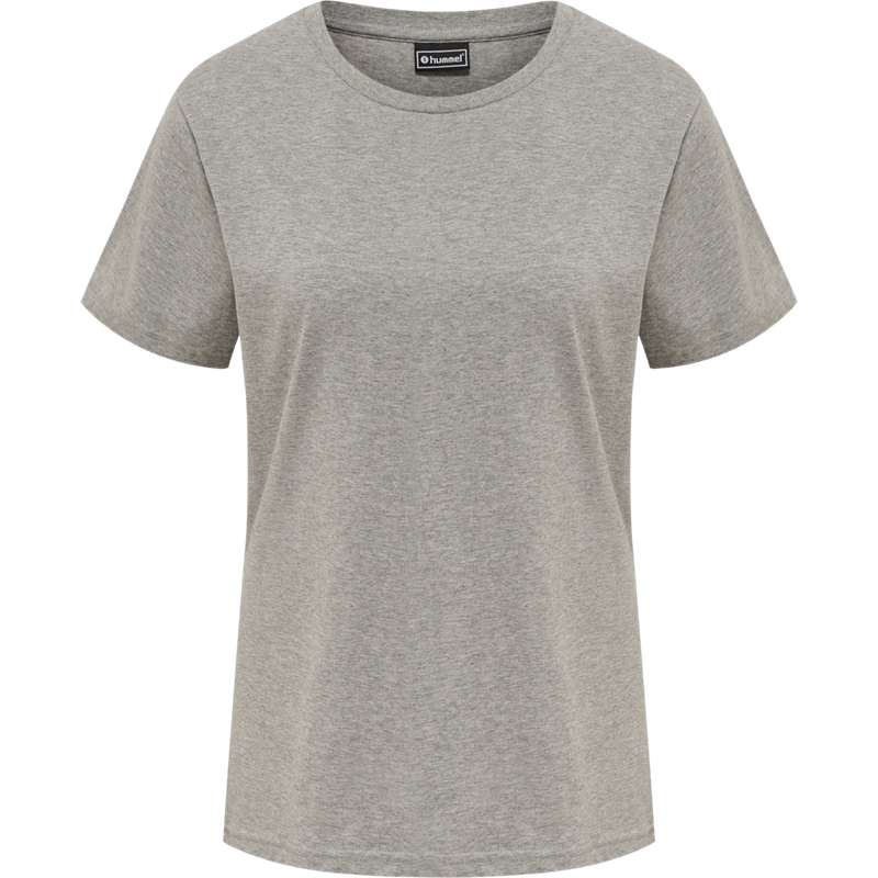 Dámské Tričko Hummel Red Basic S/S Šedé | 133815-942