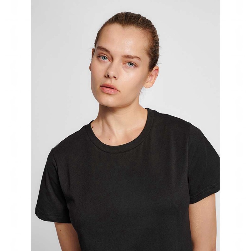 Dámské Tričko Hummel Red Basic S/S Černé | 676989-841