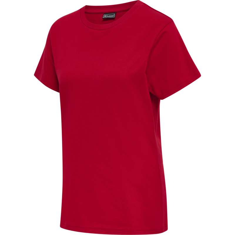 Dámské Tričko Hummel Red Basic S/S Červené | 005579-684