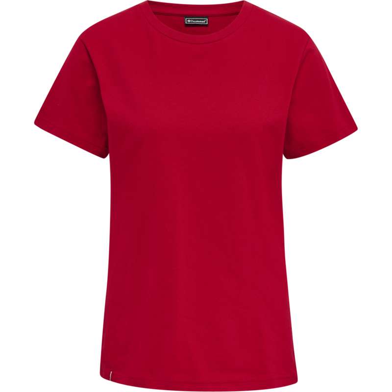 Dámské Tričko Hummel Red Basic S/S Červené | 005579-684