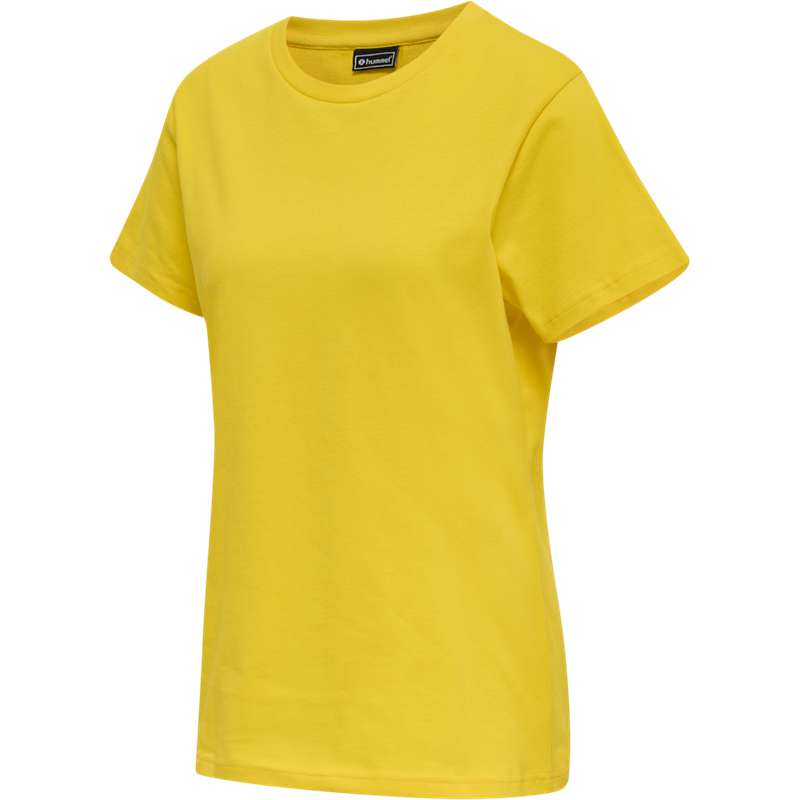 Dámské Tričko Hummel Red Basic S/S Žluté | 836244-760