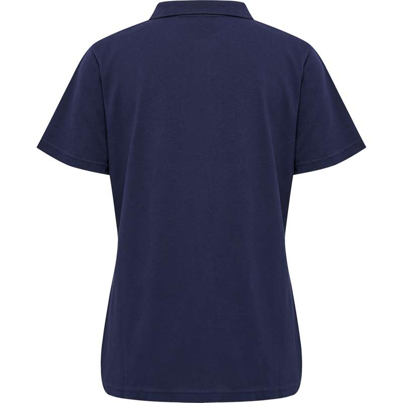 Dámské Tričko Hummel Red Classic Polo Tmavě Blankyt | 063769-157