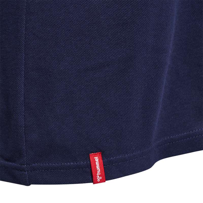 Dámské Tričko Hummel Red Classic Polo Tmavě Blankyt | 063769-157
