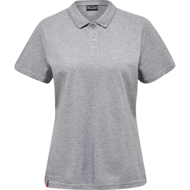 Dámské Tričko Hummel Red Classic Polo Šedé | 520784-326