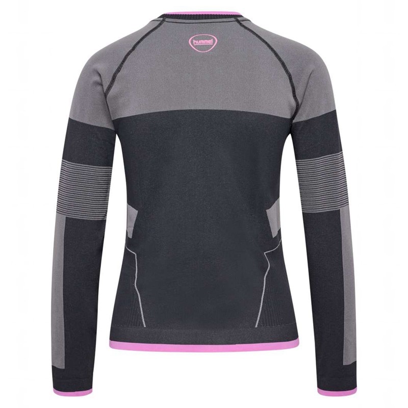 Dámské Tričko Hummel Seamless Ls Obsidian | 076354-969