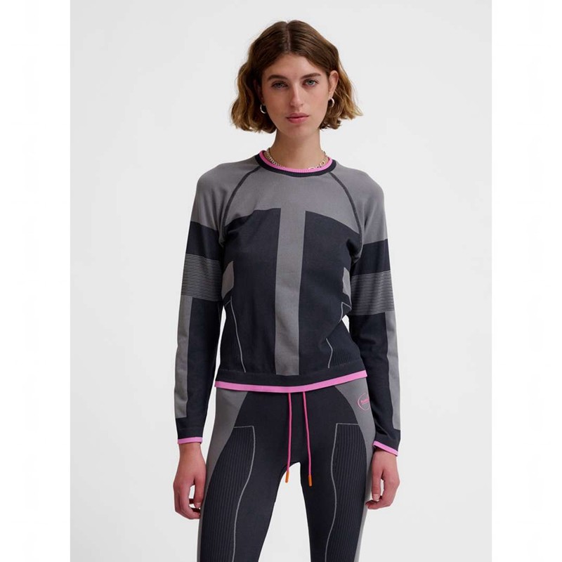 Dámské Tričko Hummel Seamless Ls Obsidian | 076354-969