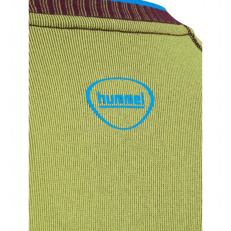 Dámské Tričko Hummel Seamless Ls Zelene | 813664-856