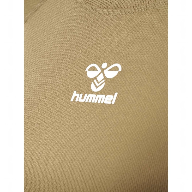 Dámské Tričko Hummel Sprint Mesh L/S Hnědé | 636754-444