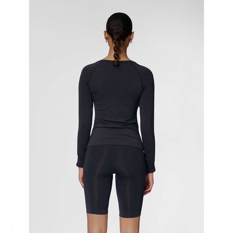 Dámské Tričko Hummel Tif Seamless L/S Černé | 995849-274