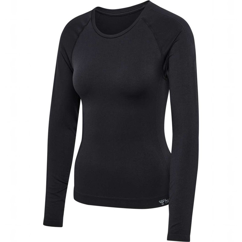 Dámské Tričko Hummel Tif Seamless L/S Černé | 995849-274