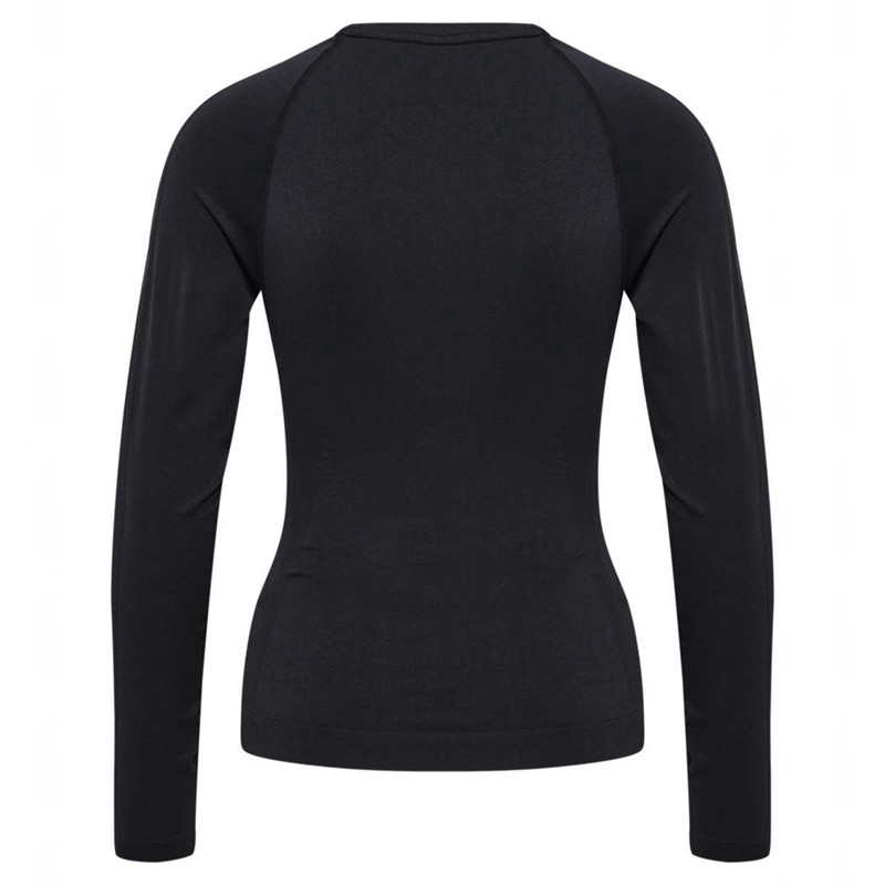 Dámské Tričko Hummel Tif Seamless L/S Černé | 995849-274