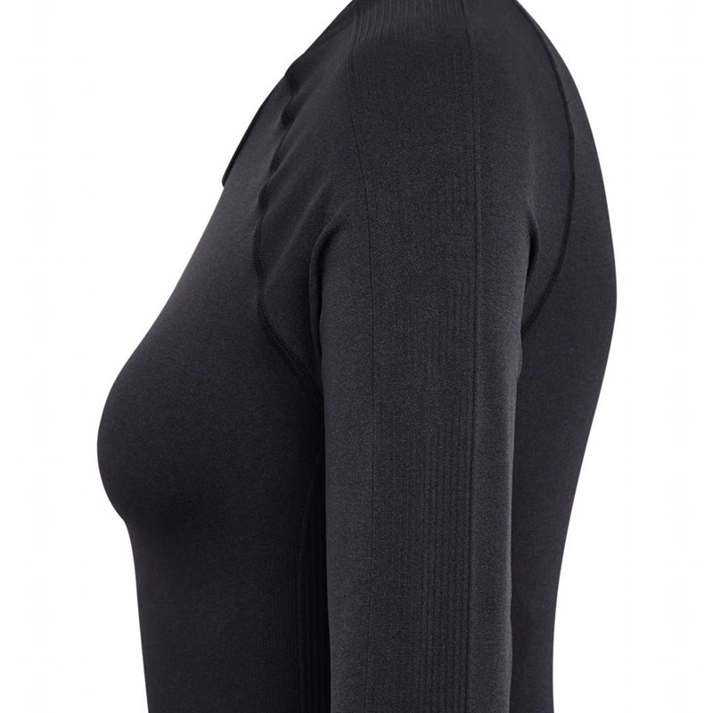 Dámské Tričko Hummel Tif Seamless L/S Černé | 995849-274