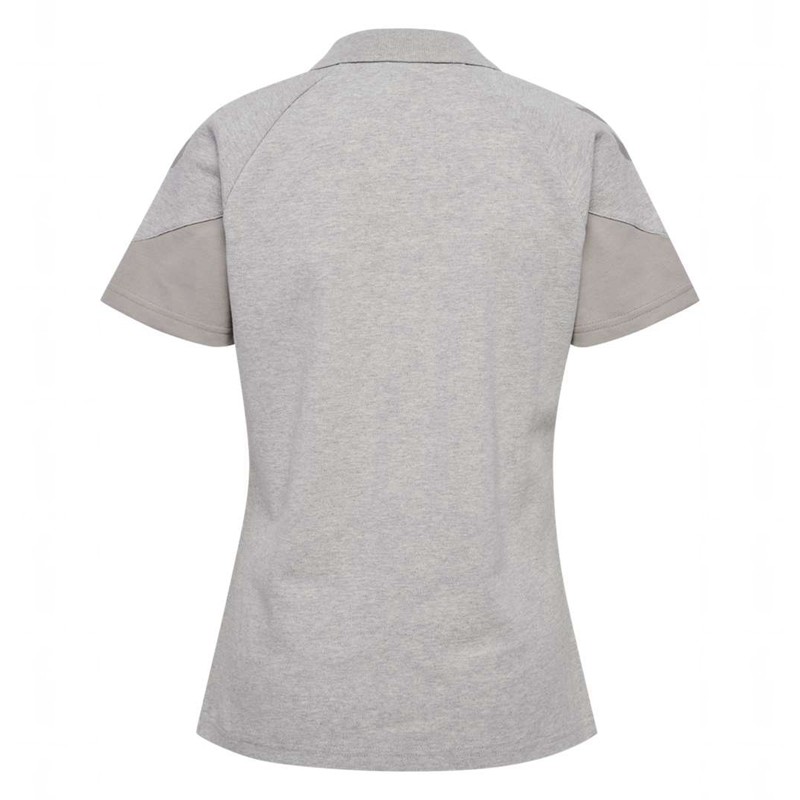 Dámské Tričko Hummel Travel Polo Šedé | 577292-411