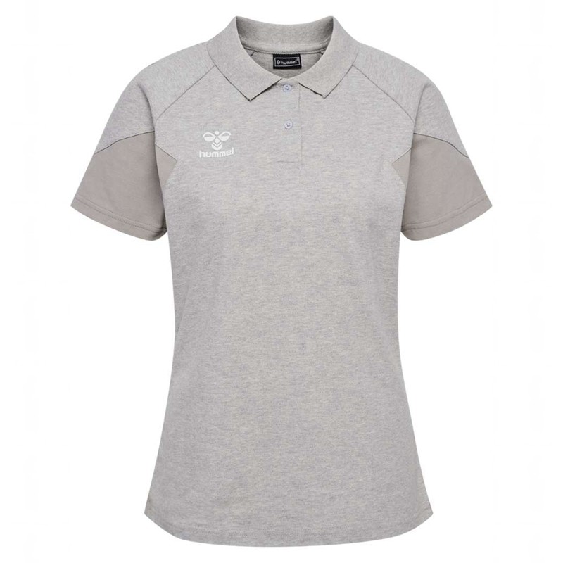 Dámské Tričko Hummel Travel Polo Šedé | 577292-411