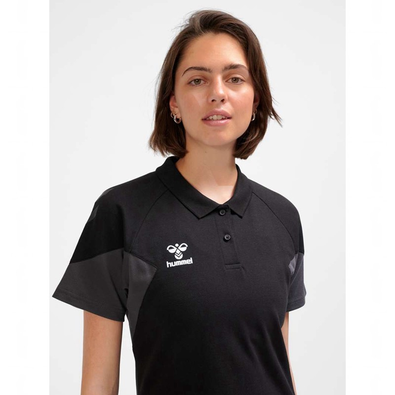 Dámské Tričko Hummel Travel Polo Černé | 603564-085