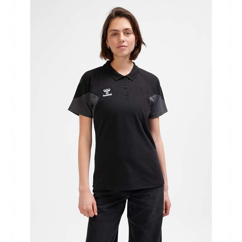 Dámské Tričko Hummel Travel Polo Černé | 603564-085