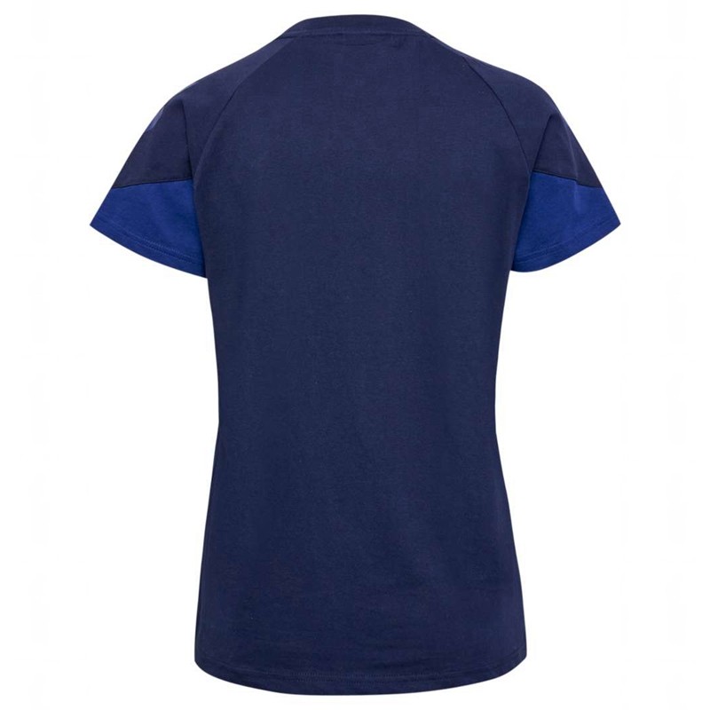 Dámské Tričko Hummel Travel S/S Tmavě Blankyt | 325684-125