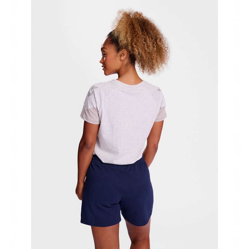 Dámské Tričko Hummel Travel S/S Šedé | 210392-365
