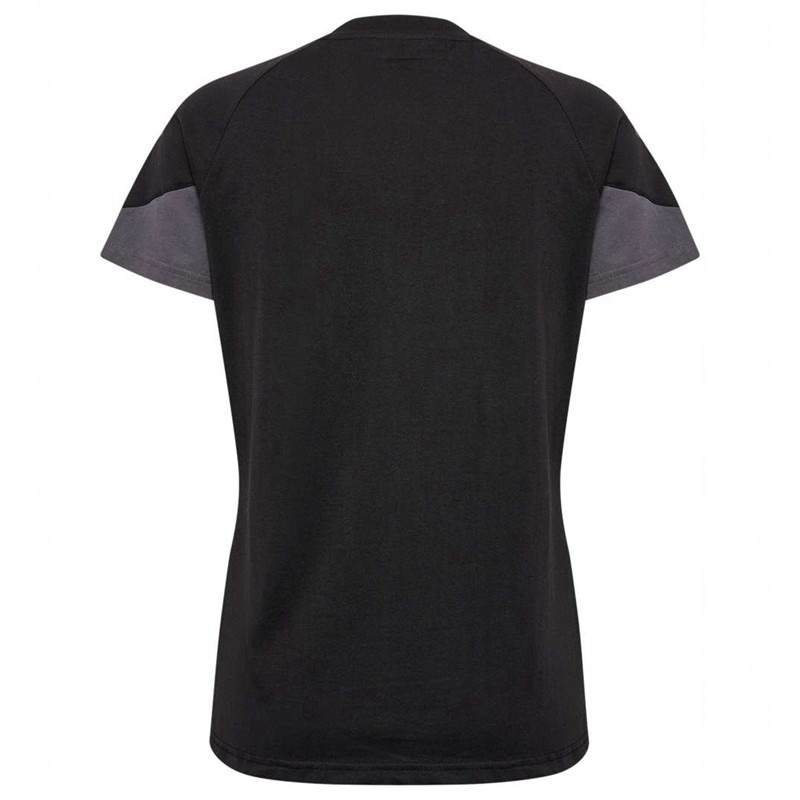 Dámské Tričko Hummel Travel S/S Černé | 806791-281