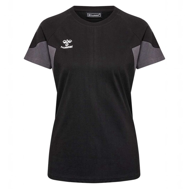 Dámské Tričko Hummel Travel S/S Černé | 806791-281
