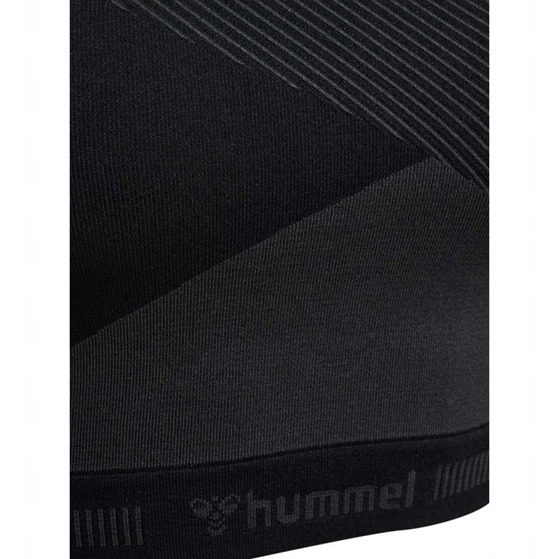 Dámské Tričko Hummel Unity Seamless Crop L/S Černé | 590172-452