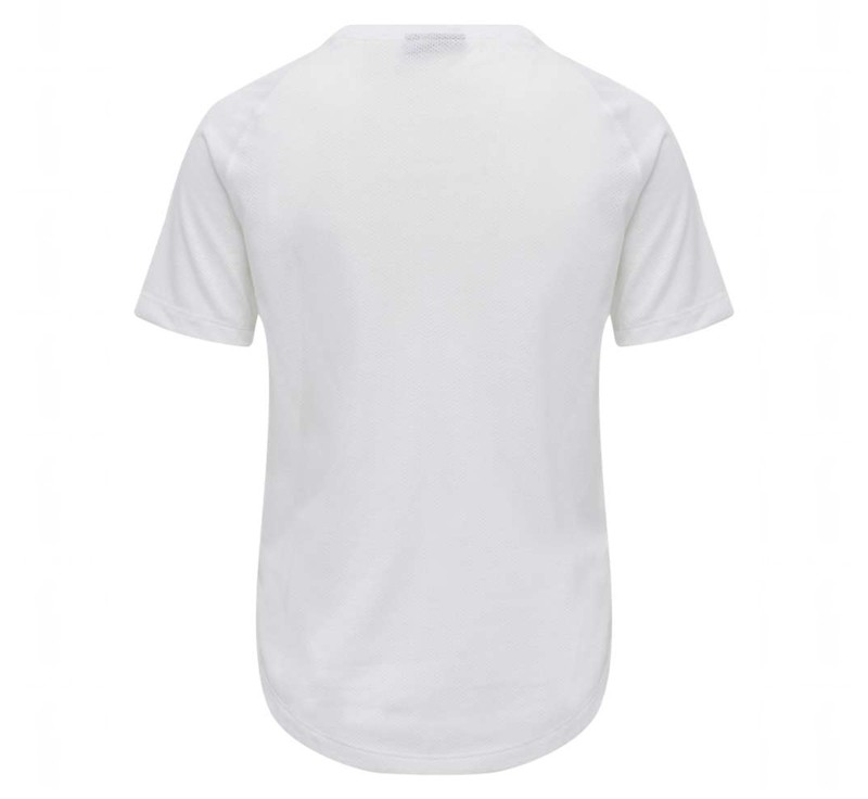 Dámské Tričko Hummel Vanja S/S Bílé | 284203-559