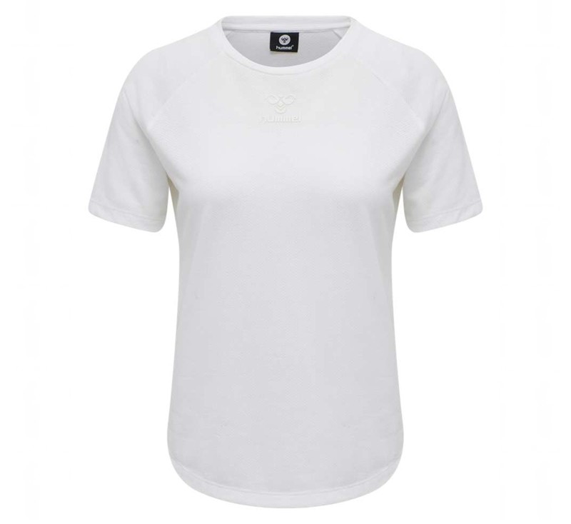 Dámské Tričko Hummel Vanja S/S Bílé | 284203-559