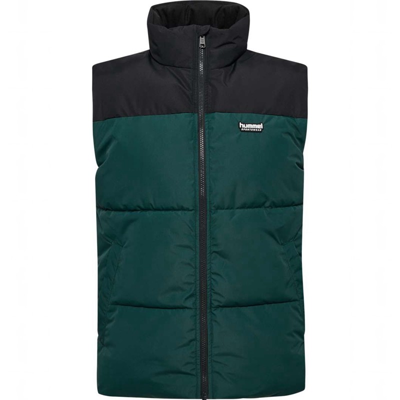 Dámské Vesta Hummel Puff Sportswear Zelene | 496938-494