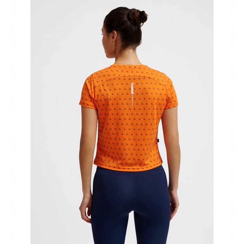 Dámské Základní Vrstva Hummel Fast Workout W S/S Oranžové | 110172-075