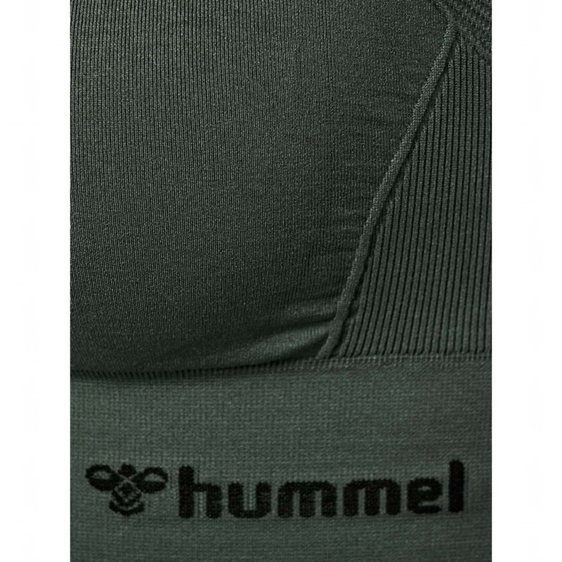 Dámské Šaty Hummel Tiffy Seamless Top Zelene | 426669-970