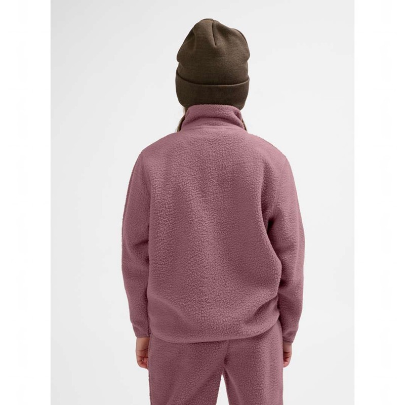 Dětské Bundy Hummel Atlas Fleece Zip Růžové | 121298-590
