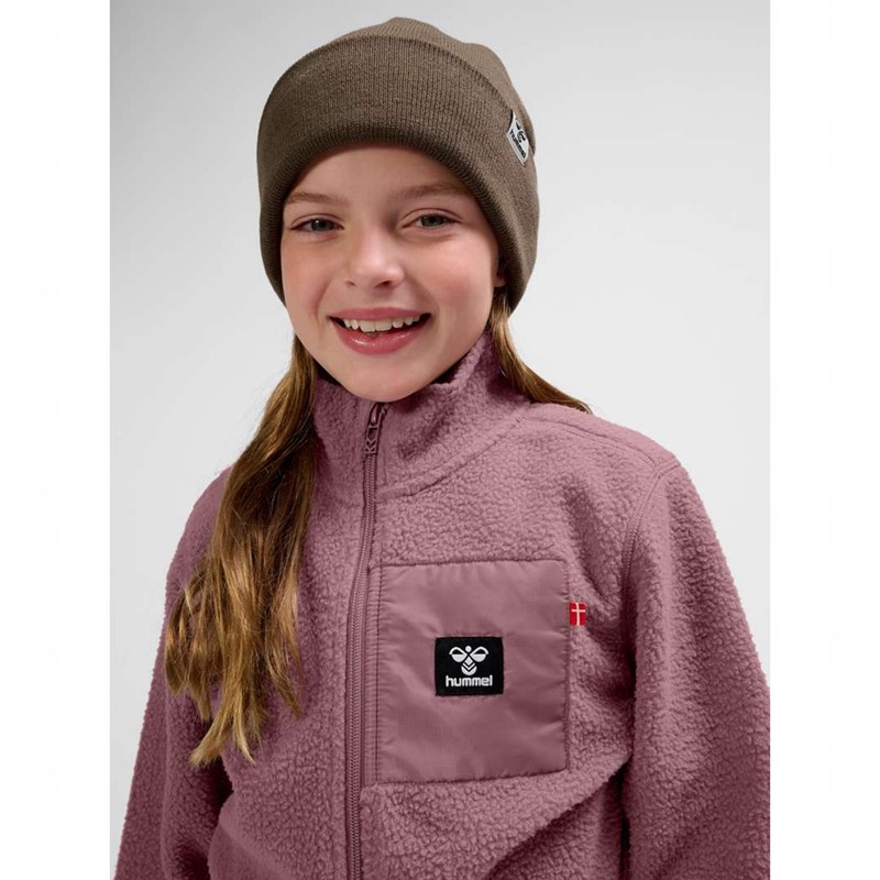 Dětské Bundy Hummel Atlas Fleece Zip Růžové | 121298-590