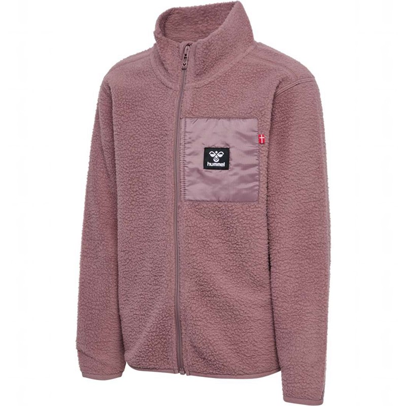 Dětské Bundy Hummel Atlas Fleece Zip Růžové | 121298-590