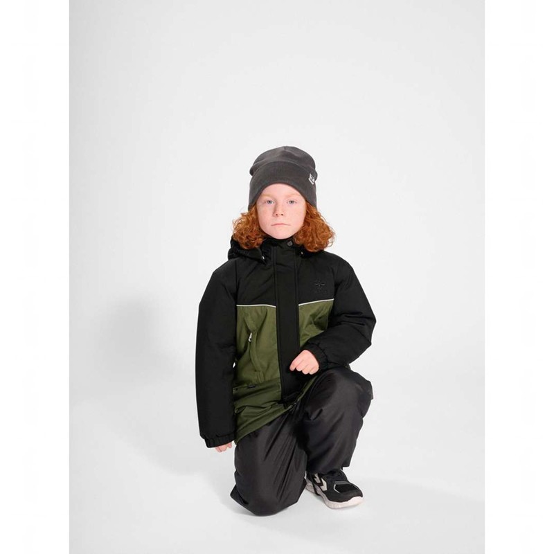 Dětské Bundy Hummel Conrad Tex Olivy Zelené | 711190-472